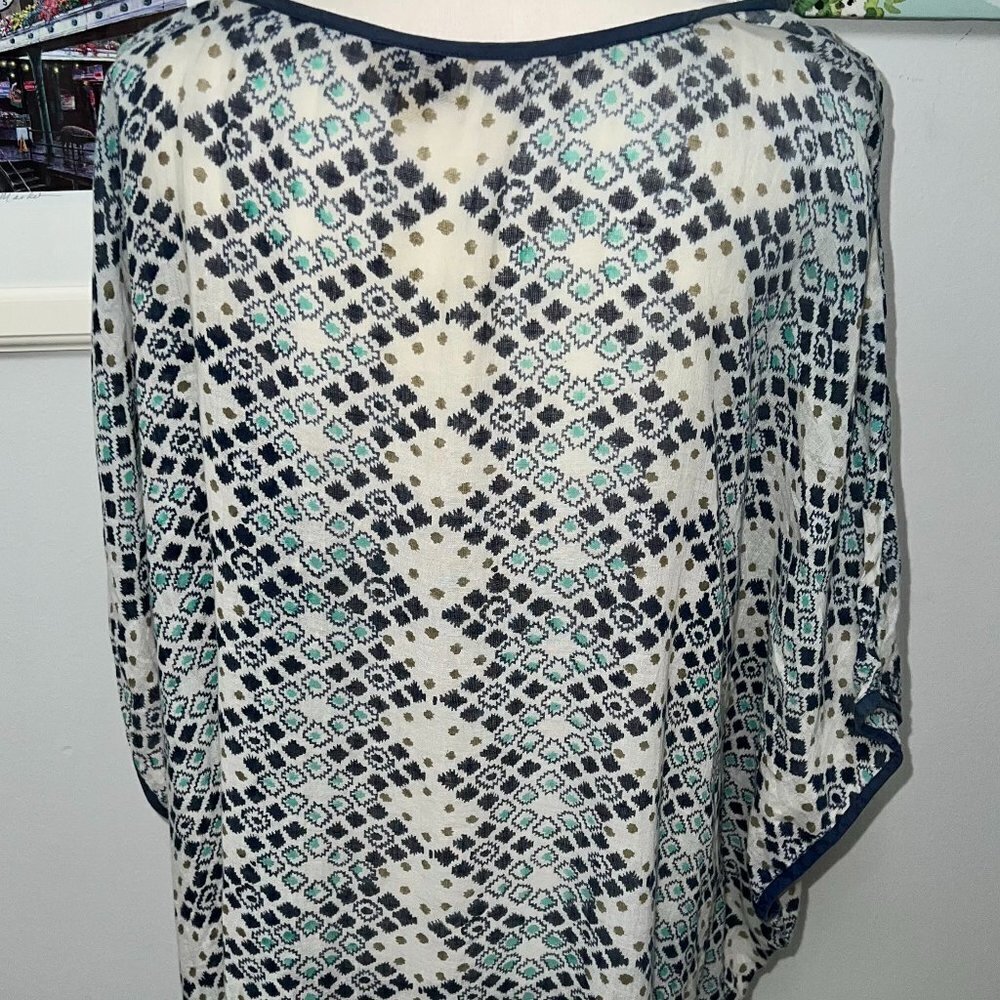 ROBERTA ROLLER RABBIT Swim Coverup with Crochet Fringe-One Size - Picture 4 of 5